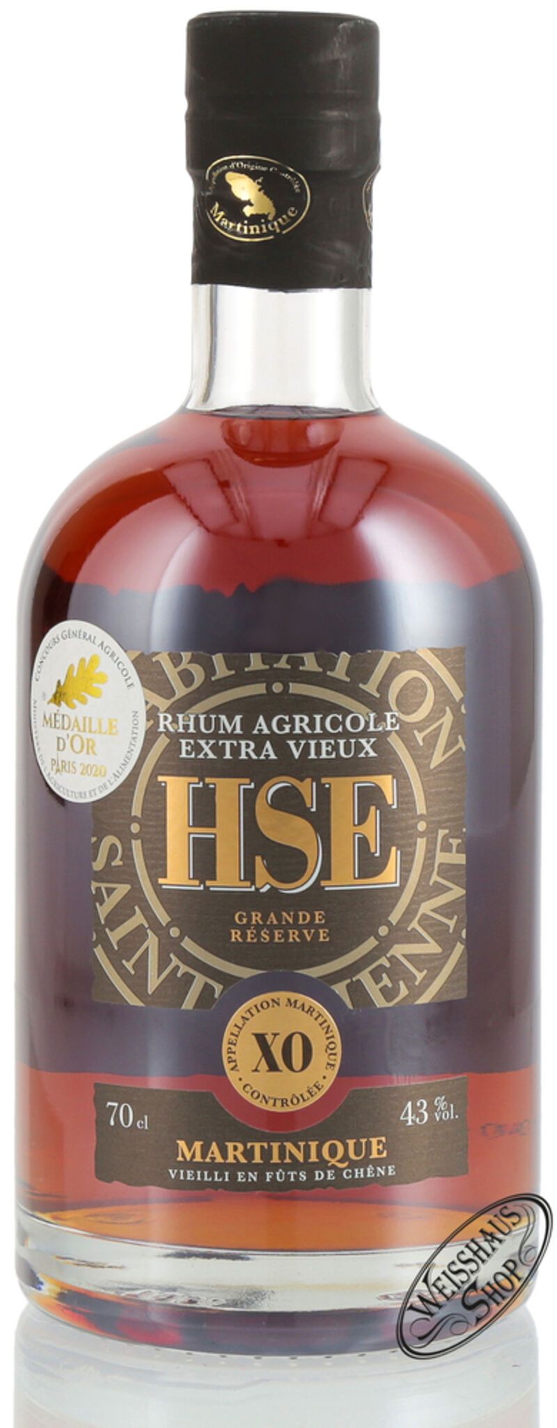 Hse Rhum Agricole Extra Vieux Extra Old Vol L Weisshaus Shop