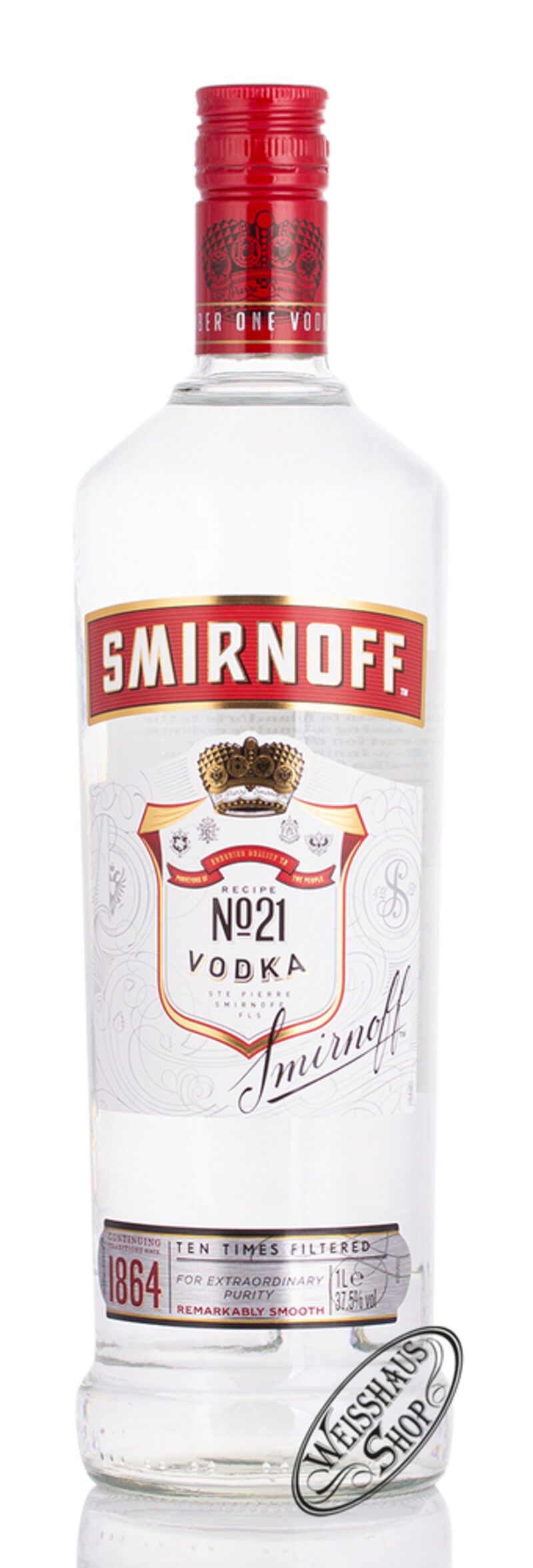 Smirnoff Vodka Red Vol L Weisshaus Shop