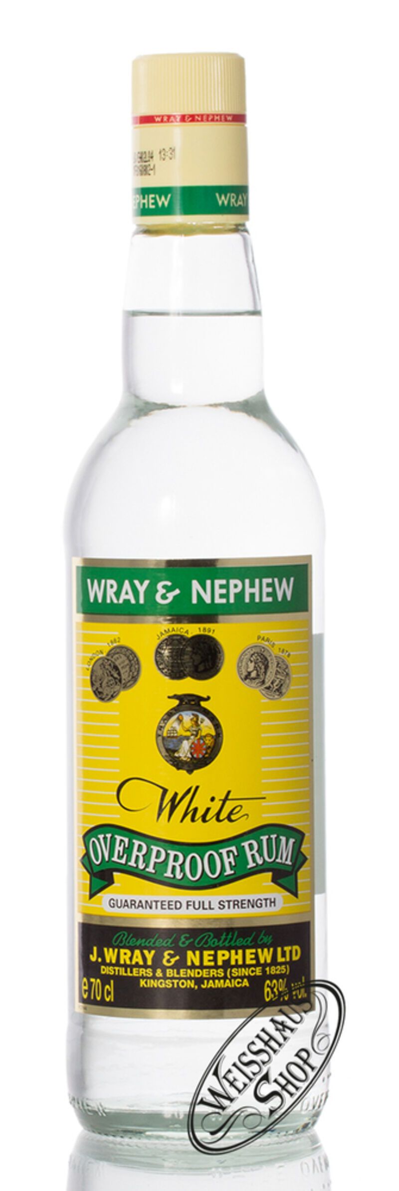 Wray & Nephew White Overproof Rum 63% Vol. 0,70l | Weisshaus Shop